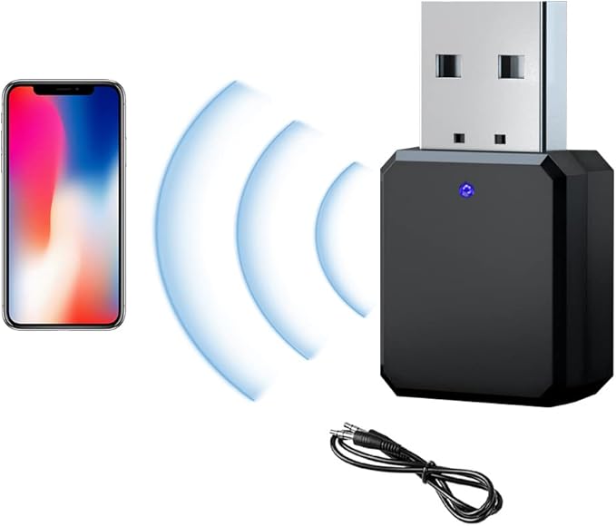  Récepteur Bluetooth Voiture – Musique sans fil & Mains LibresTransforme n’importe quelle voiture en audio Bluetooth en quelques secondes