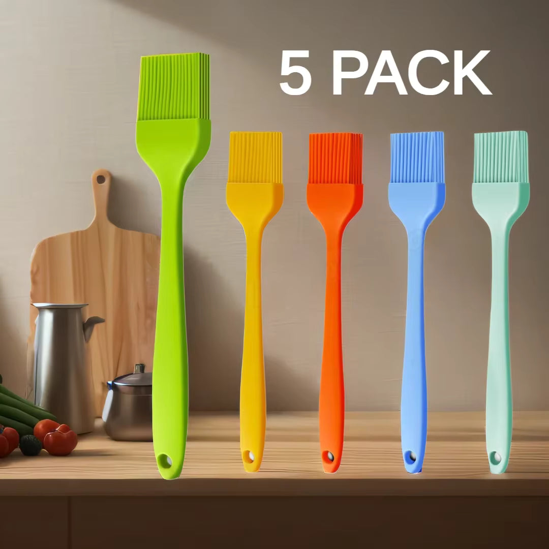 Pinceau de cuisine en silicone (huile / marinade) - Everia Shop