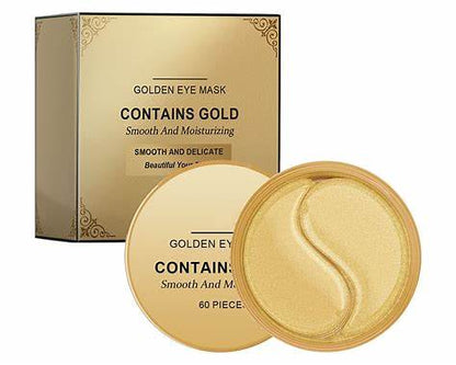 Patchs Dorés pour les Yeux – Éclat et Hydratation Intense