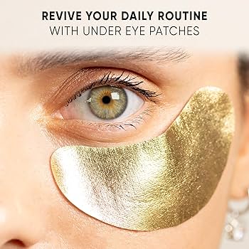 Patchs Dorés pour les Yeux – Éclat et Hydratation Intense