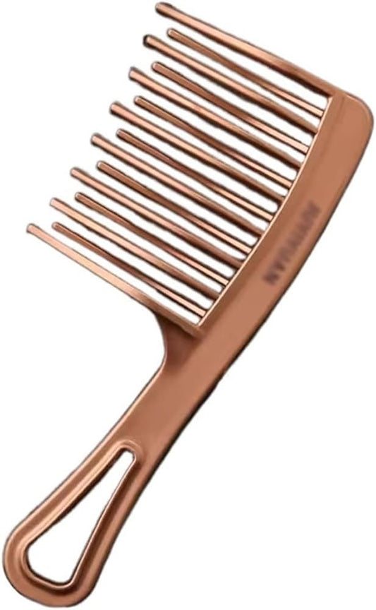 Peigne à dents larges à Double rangée – Démêlage Doux & Élégant