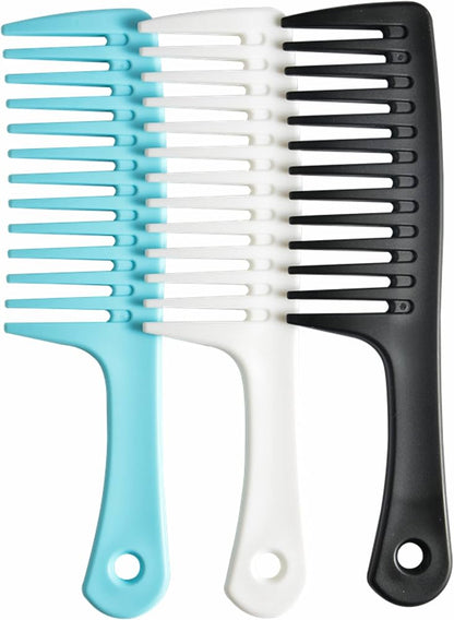 Double Row Wide Tooth Comb – Gentle & Stylish Detangling