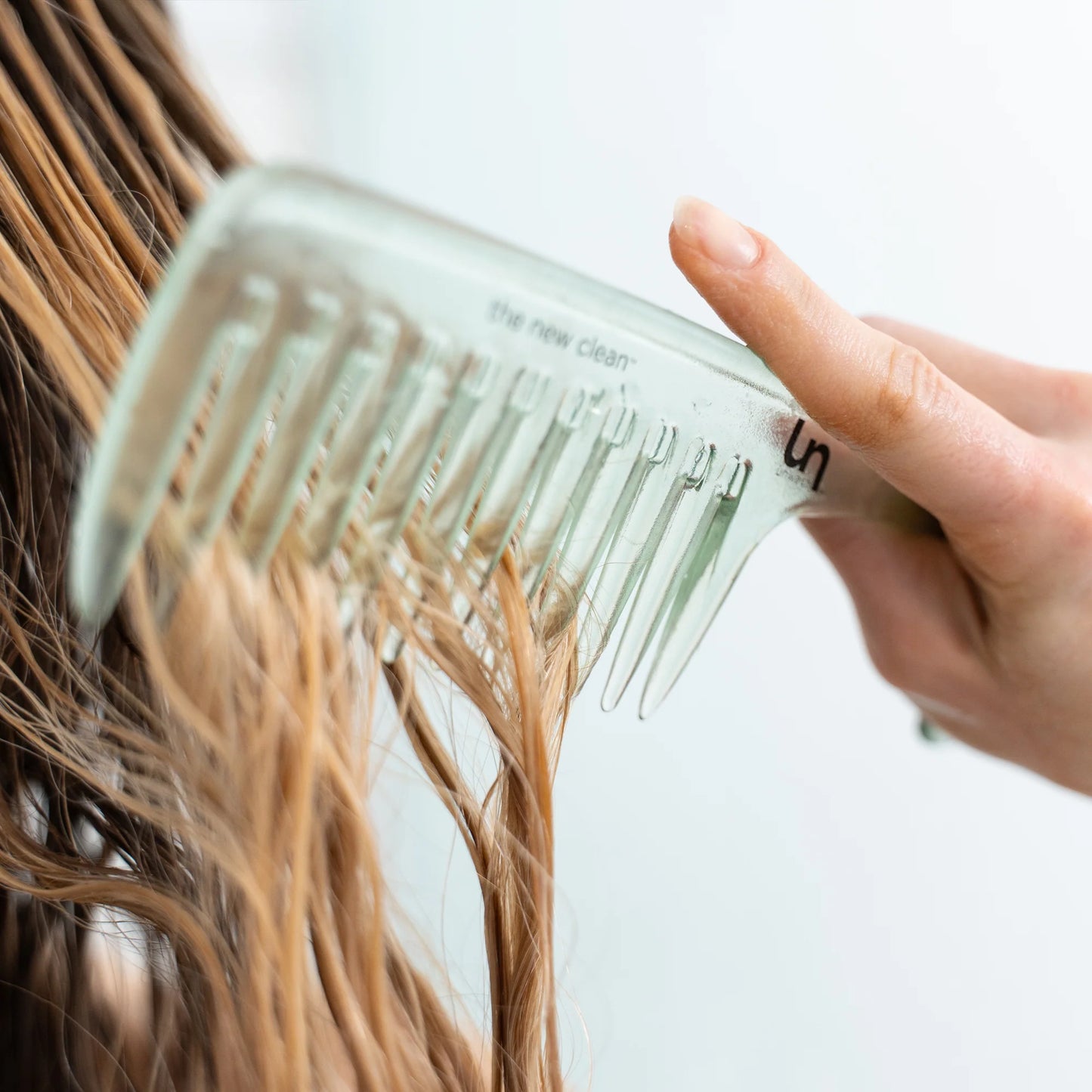 Double Row Wide Tooth Comb – Gentle & Stylish Detangling