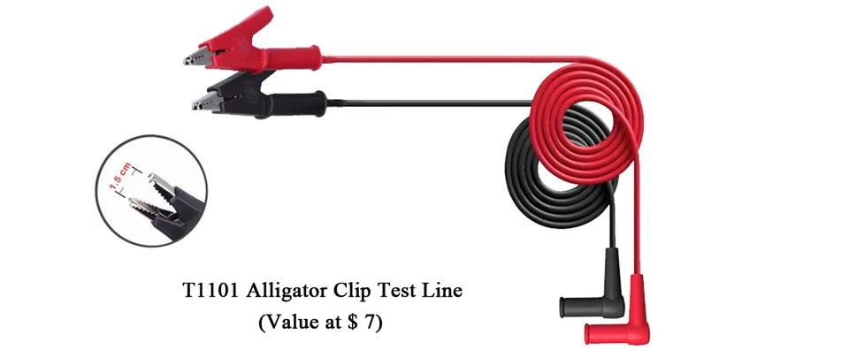 BSIDE ACM91 Digital Clamp Meter 1mA Precision Ammeter Clamp DC AC 100A Professional Multimeter Car Amvoltmeter Tester