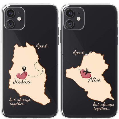 Coque Téléphone Personnalisée Couple