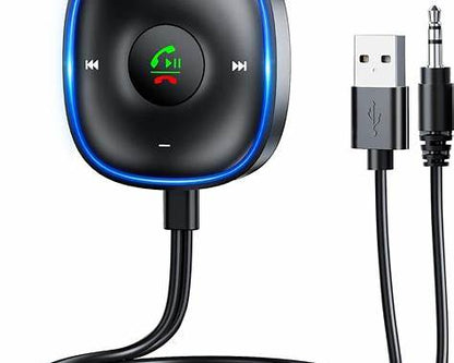 &nbsp;Récepteur Bluetooth Voiture – Musique sans fil &amp; Mains LibresTransforme n’importe quelle voiture en audio Bluetooth en quelques secondes