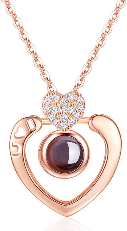 Collier “Je t’aime en 100 Langues