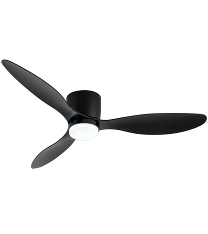 Modern Simplicity 52-inch Ceiling Fan with Light Strong Wind Electric Household Fan with Remote Control for Restaurant