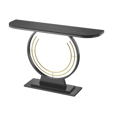 Light luxury rock slab entrance table against the wall Entry entrance cabinet Modern simple ultra-narrow decorative end view tab