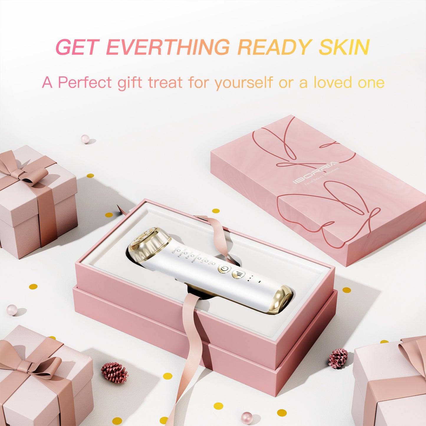 💎 Appareil Beauté Visage & Yeux 6-en-1 – IBORRIA