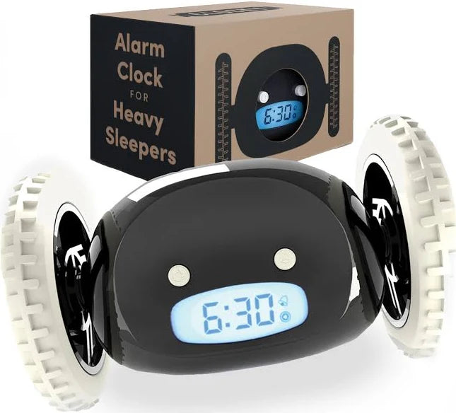 Réveil CLOCKY sur roues pour maison Everia shop