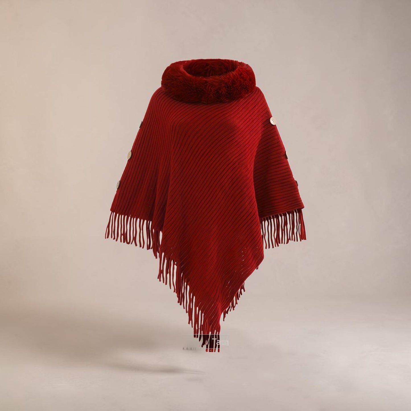 Poncho Femme Hiver – Élégance & Chaleur Premium - Everia Shop 