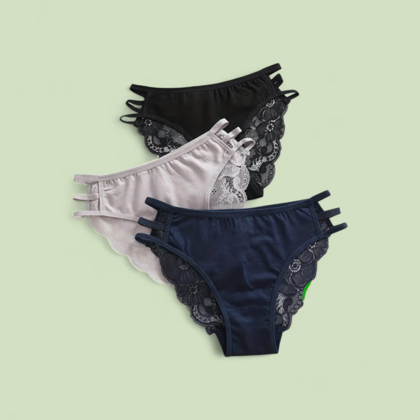 Lot de 3 culottes pour femme - Everia Shop 