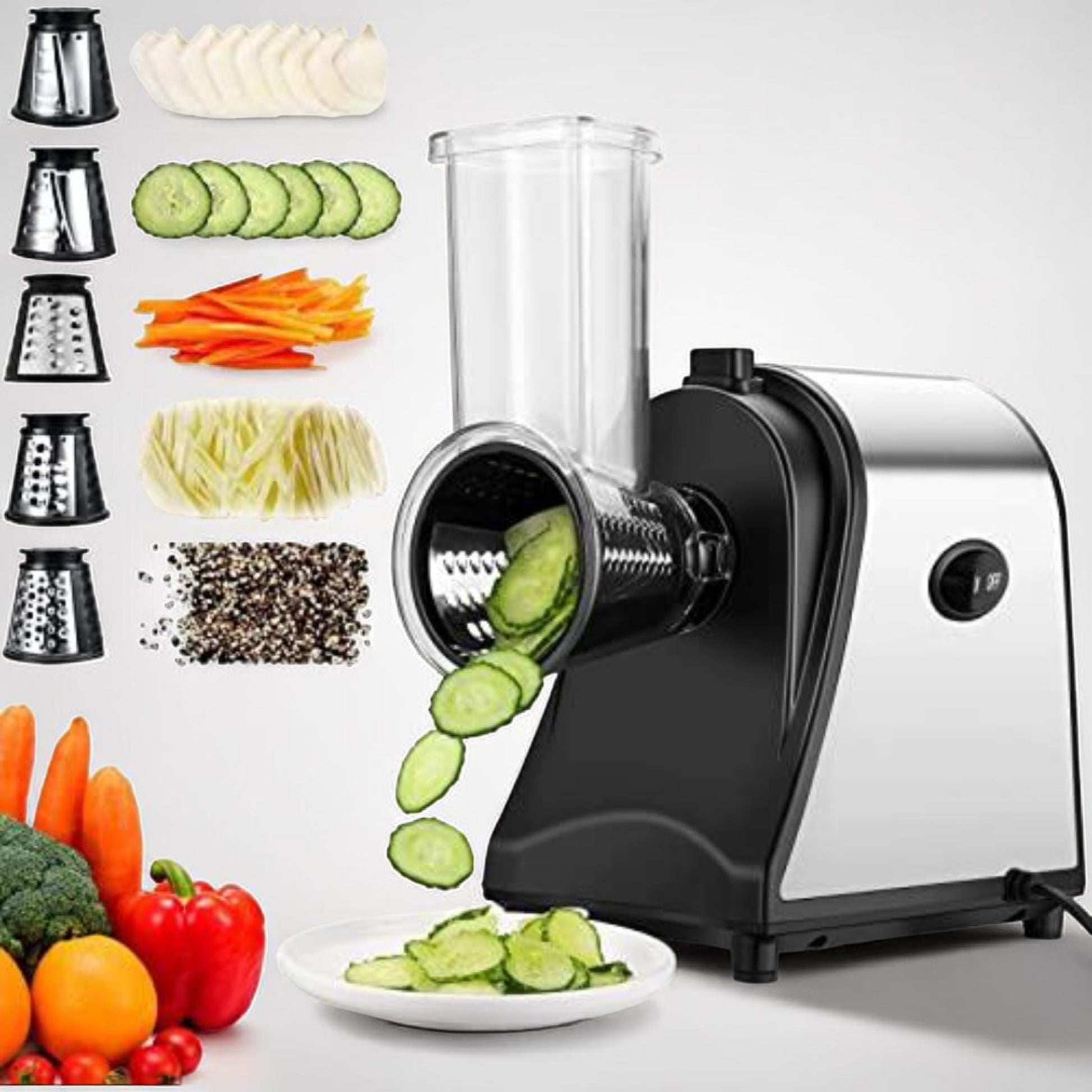 Râpe électrique multifonction Superlex - Everia Shop 