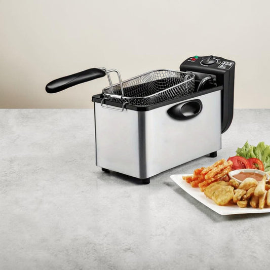 Friteuse Électrique Pro – Résultat croustillant 🍟 - Everia Shop 